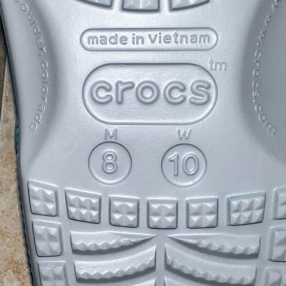 HP🎊🎊Disney Parks Light Blue Mickey Mouse Adult Crocs - Picture 6 of 8